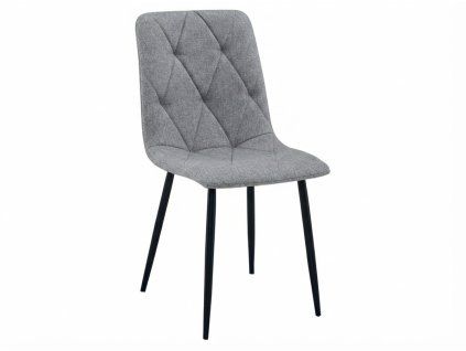 90489 6 elegantni seda zidle libra platinum grey s cernymi nohami