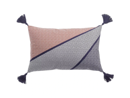 Dekorační polštářek IMPRIME TILAK 30x50 cm barevný s moderním geometrickým vzorem