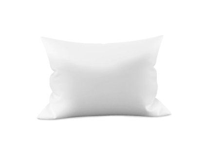 Luxusní povlak na polštář saténový damašek 40x50 cm bílý s leskem