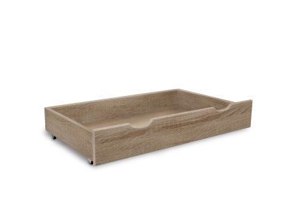 Úložný box pod postel 150 cm dub sonoma pro lůžkoviny i oblečení