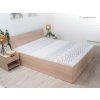 DELUXE matrace 160 x 200 cm s výškou 10 cm a ergonomickou podporou