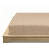 11651 8 napinaci frote prosteradlo exclusive bezove 160 x 200 cm