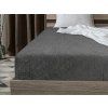 18818 9 frote prosteradlo exclusive tmave sede 160 x 200 cm na manzelskou postel
