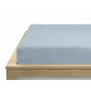 Froté prostěradlo EXCLUSIVE světle modré 180 x 200 cm na manželskou postel