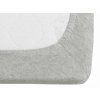 11729 1 napinaci frote prosteradlo exclusive svetle sede 200x220 cm pro pohodlny spanek