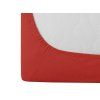 Červené jersey prostěradlo EXCLUSIVE s elastickým lemem 90 x 200 cm