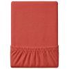 Jersey prostěradlo EXCLUSIVE červené 180 x 200 cm