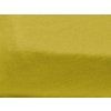 Jersey prostěradlo do dětské postýlky žluté 70 x 140 cm