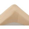 Měkké jersey prostěradlo meruňkové 60x120 pro miminka
