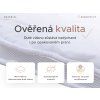 DVOUVRSTVÝ chránič matrace - TOPPER 180 x 200 cm na manželskou postel