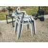43378 19 elegantni cerna plastova rozkladaci zidle s inovativnim designem