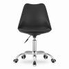 Ergonomická kancelářská židle PANSY černá s nastavitelnou výškou