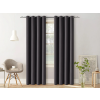 Černý závěs OXFORD 140x250 cm elegantní závěsy do moderního interiéru