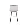 54974 9 designova seda barova zidle mila velvet s operkou zad