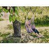 Branco hnede zavesne kreslo 4344