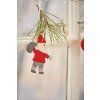Vánoční ozdoba SANTA CLAUS na zavěšení