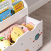 Knihovna pro děti KIDS 62,5x29,5x70 cm bílá – ideální na knihy a hračky