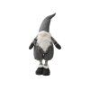 Vánoční dekorativní trpaslík GNOME 90 cm, šedý pro moderní výzdobu