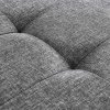 Taburet OTTOMAN 110x38 cm tmavě šedý – pohodlí a úložný prostor v jednom