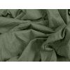 65696 bavlnene jersey prosteradlo exclusive 140x200 cm v tmave zelene barve