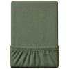 65705 5 jersey prosteradlo exclusive tmave zelene 200 x 220 cm