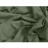 65705 bavlnene jersey prosteradlo exclusive 200x220 cm v tmave zelene barve