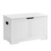 Úložný box LEHAC s víkem, bílý, 80x40x46 cm – elegantní a praktické řešení pro váš domov.