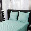 Povlečení JASMINE mentolové – proužek 2 cm, hotelová kvalita