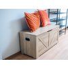 LEHAC úložný box s víkem 100x46 cm – styl a praktické použití