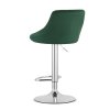 66857 3 zelena barova zidle velvet kast