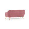 75191 2 pohodlna 3mistna pohovka coranti velvet ve staroruzove barve