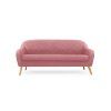 75191 1 staroruzova 3mistna pohovka coranti velvet s elegantnim designem