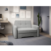 Designové světle šedé křeslo LAINE – skvělé pro obývací pokoj i hosty