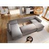 76949 2 moderni sedaci souprava do u cosaro tmave modra s rozmery 295x140 cm