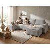 76991 smart cosaro svetle seda sedacka do u 295x140 cm nadcasovy design pro svetly a utulny interier