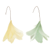 Závěsné peří na drátku FEATHER DECOR – elegantní dekorace více barev