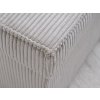 Stylový taburet COSARO šedý 65x65 cm – kombinace elegance a praktičnosti