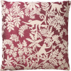 Dekorační povlak na polštář ABU MERLOT 45x45 cm – elegantní vínová barva