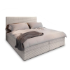 Elegantní boxspring postel ISPIRA – krémová varianta
