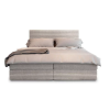 Luxusní postel boxspring ISPIRA – krémová elegance do ložnice