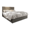 Komfortní boxspring postel MERALIS 160x200 cm v šedé barvě