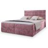 Čalouněná postel GLORIEN VELVET 160x200 cm – elegantní růžový design