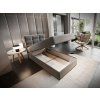 Stylová boxspring postel GLORIEN VELVET 80x200 cm s elegantním čalouněním