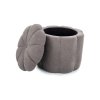 Designový taburet TUP 45x45 cm – pohodlí s praktickým úložným prostorem