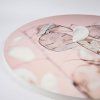 Elegantní kulatá dekorace na stěnu JUDAS MEDAL Ø 58 cm – přírodní design