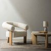 KOKEI křeslo v krémové barvě – pohodlí a nadčasový design