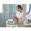 Kvalitní osuška CARRARA 70x140 cm světle šedá s vysokou savostí