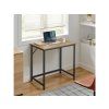 84293 11 set do pracovny taylor stul 80x50 cm dub sonoma kreslo avola velvet svetle modre