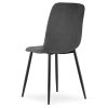 Minimalistická jídelní židle RIFT šedá s elegantním designem