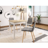 FLIP stůl 80(160)x80 cm – rozkládací s dubovým dekorem
